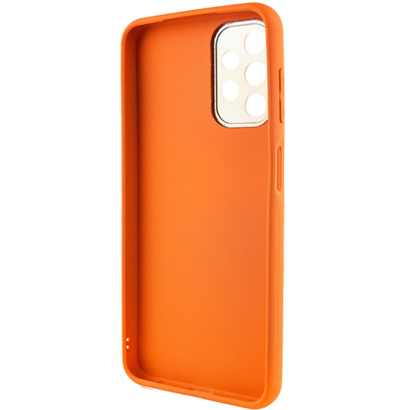 Фото Кожаный чехол Xshield для Samsung Galaxy A13 4G (Оранжевый / Apricot) в магазине vchehle.ua