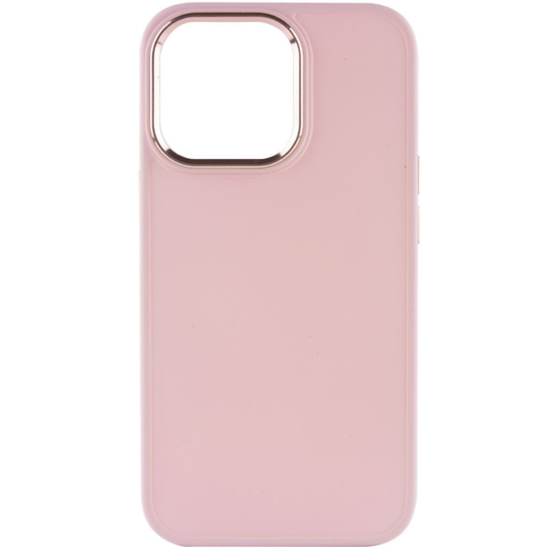 Фото TPU чехол Bonbon Metal Style для Apple iPhone 14 Pro Max (6.7") (Розовый / Light pink) на vchehle.ua