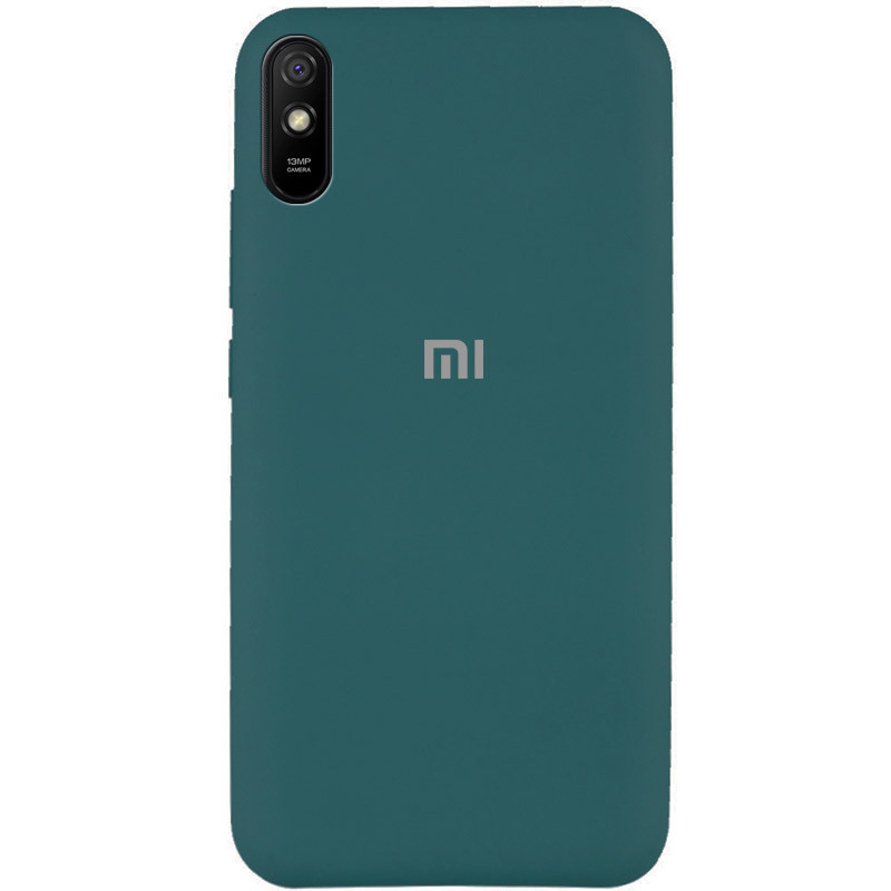 

Чохол Silicone Cover Full Protective (AA) на Xiaomi Redmi 9A (Зелений / Pine green) 930084