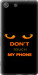 Чохол Don't touch the phone на Sony Xperia M5 E5633