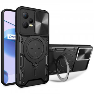 Ударопрочный чехол Bracket case with Magnetic для Xiaomi Redmi Note 12 Pro+ 5G