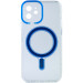 TPU чохол ColorCam with Magnetic Safe на Apple iPhone 12 (6.1") (Синій) в магазині vchehle.ua