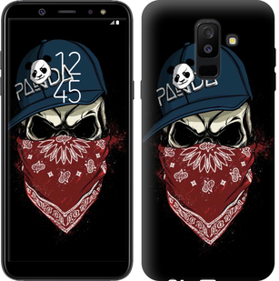 

Чехол Череп в кепке для Samsung Galaxy A6 Plus 2018 635758