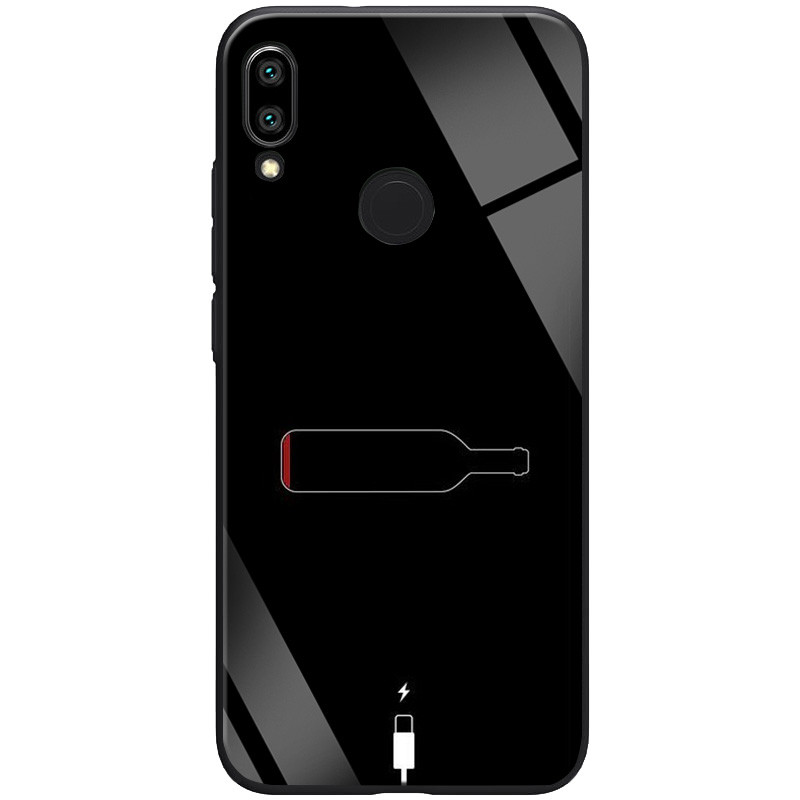 

TPU+Glass чохол ForFun для Xiaomi Redmi Note 7 (Пляшка) 748269