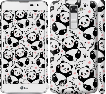Чохол Панди на LG K8 K350E