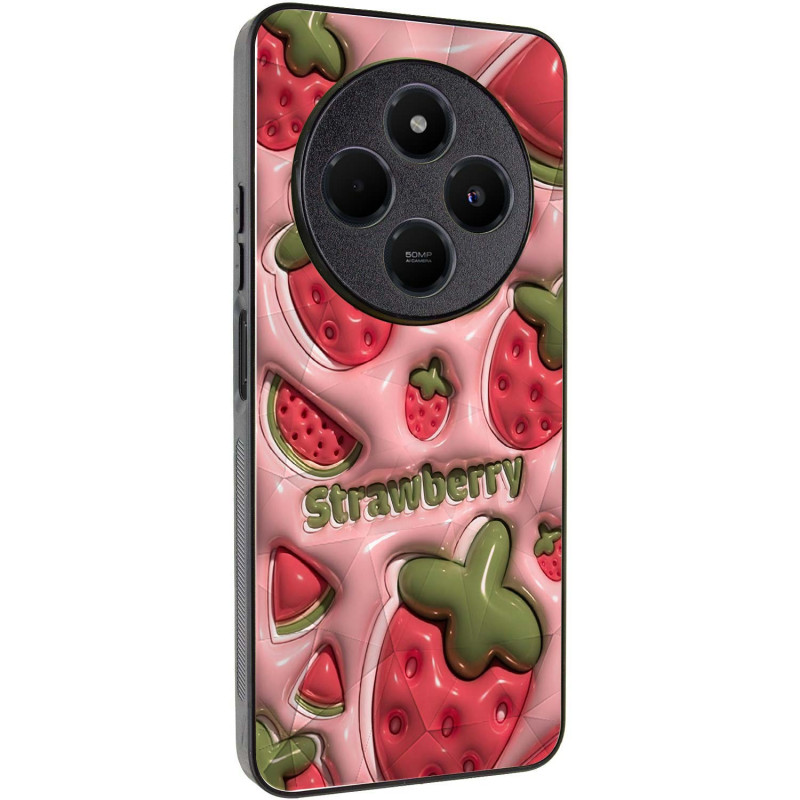 TPU+PC чохол Prisma Fluffie на Xiaomi Redmi 14C / Poco C75 (Watermelon)