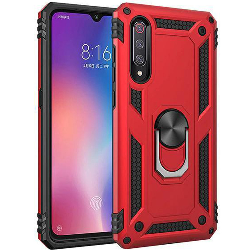 

Ударопрочный чехол Serge Ring for Magnet для Xiaomi Mi CC9e (Красный) 761372