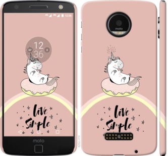 

Чохол Єдинорожки в пончике на Motorola MOTO Z 719612