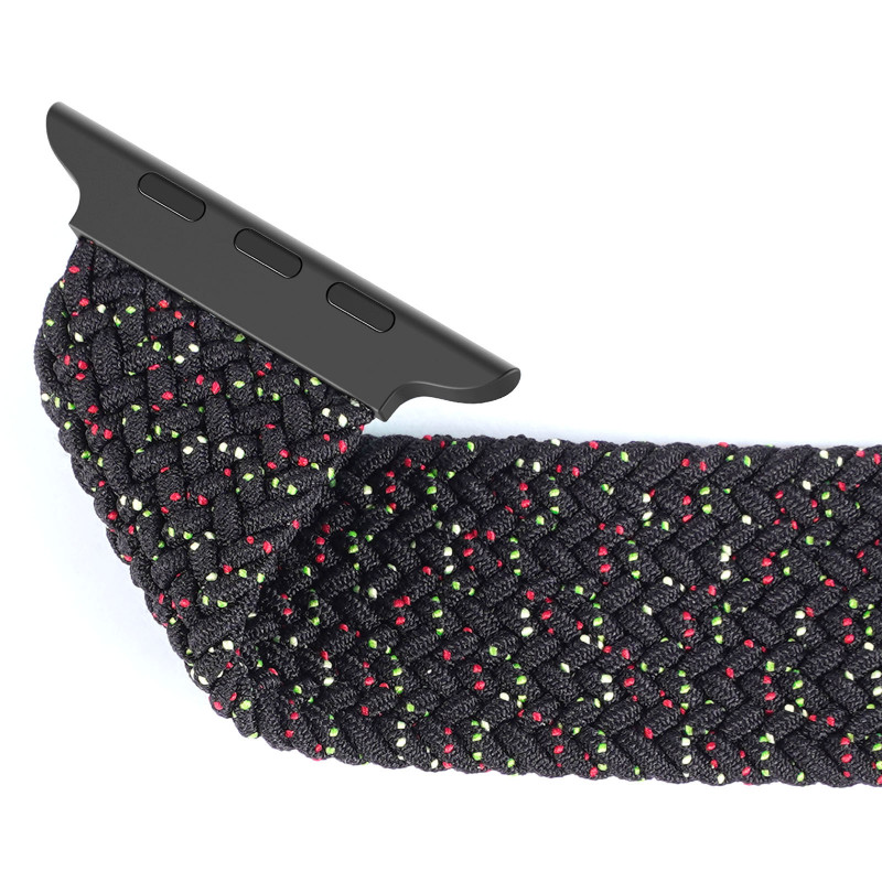 Ремінець Dux Ducis Nylon Woven для Apple Watch 38/40/41/42mm(ser.10) (Black Unity) в магазині vchehle.ua