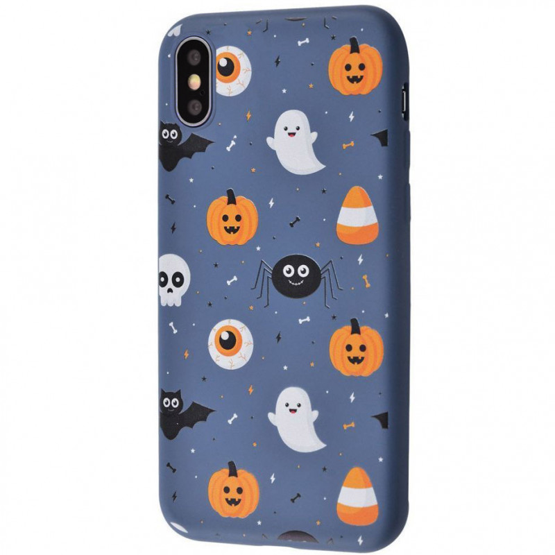 

TPU чохол WAVE Fancy на iPhone XS Max (6.5") (Ghosts and pumpkins / Dark blue) 1060045