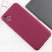 Купити Чохол Silicone Cover Lakshmi Full Camera (AAA) на Samsung Galaxy A07 (Бордовий / Plum) на vchehle.ua