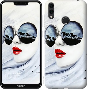 

Чохол Дівчина аквареллю для Huawei Y7 (2019) 698135