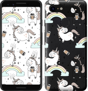 

Чохол Єдиноріг і кава на Google Pixel 3a 876462