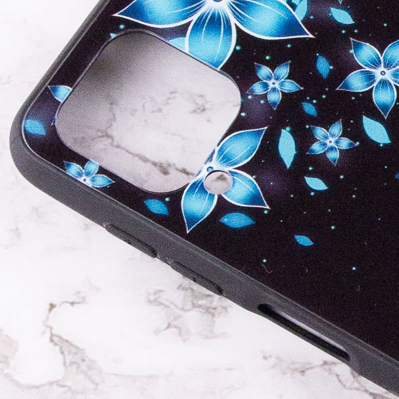 TPU+Glass чохол Diversity на Samsung Galaxy A12 / M12 (Bloom) в магазині vchehle.ua