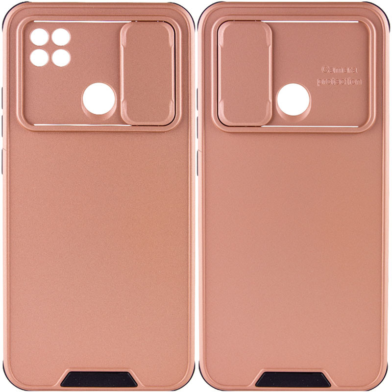 

TPU+PC чохол Lens series на Xiaomi Redmi 9C (Rose Gold) 1213072