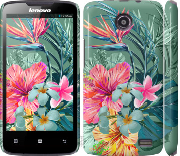 

Чохол Тропічні квіти v1 на Lenovo A820 844961
