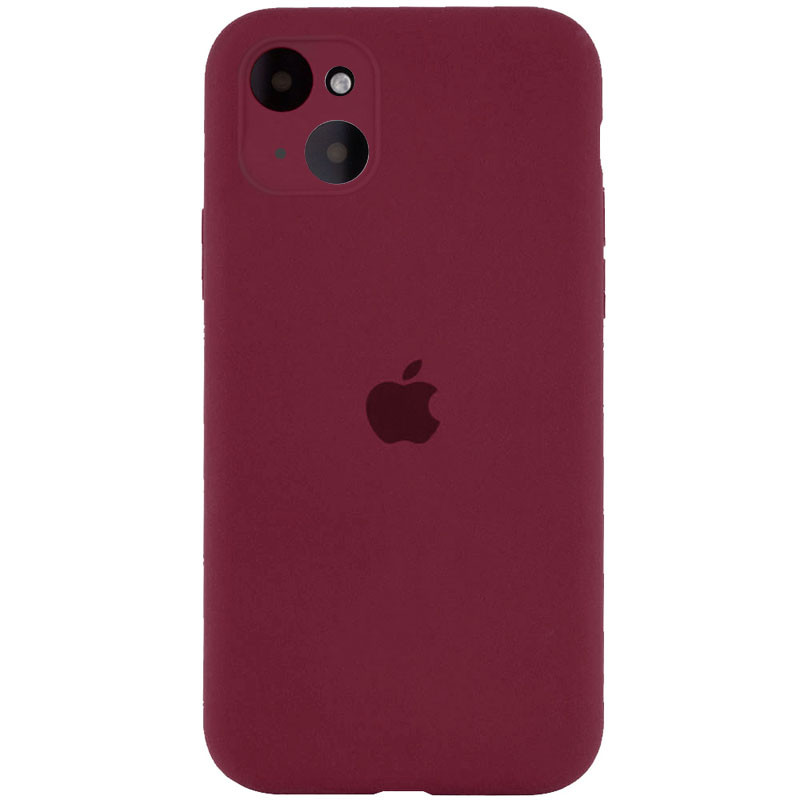 

Чохол Silicone Case Full Camera Protective (AA) на Apple iPhone 13 (6.1") (Бордовий / Plum) 1192475