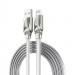 Дата кабель Borofone BU12 Synergy USB to MicroUSB (1.2m) (Срібний)