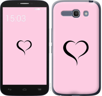 

Чехол Сердце 1 для Alcatel One Touch POP C9 899756