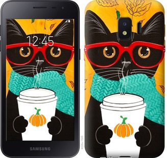 

Чохол Осінній кіт на Samsung Galaxy J2 Core 669732