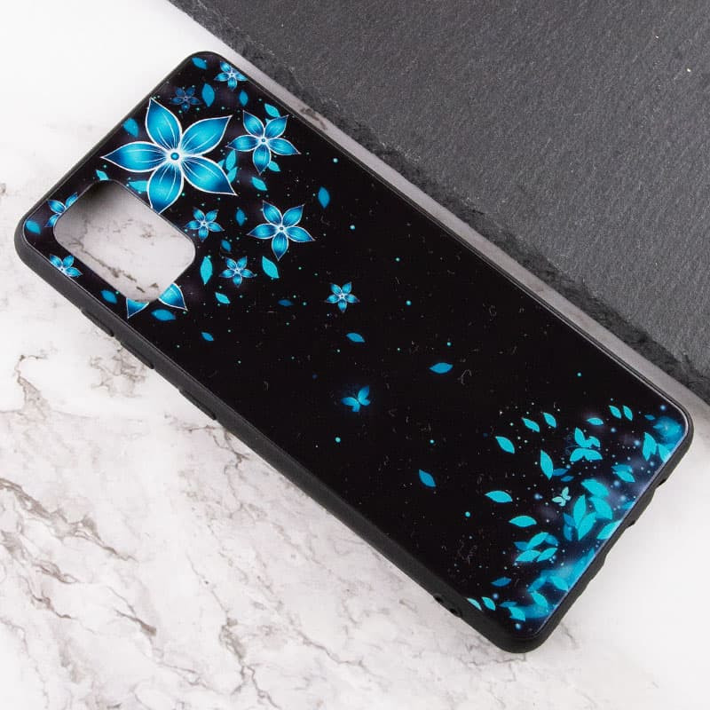 Фото TPU+Glass чехол Diversity для Samsung Galaxy A31 (Bloom) в магазине vchehle.ua
