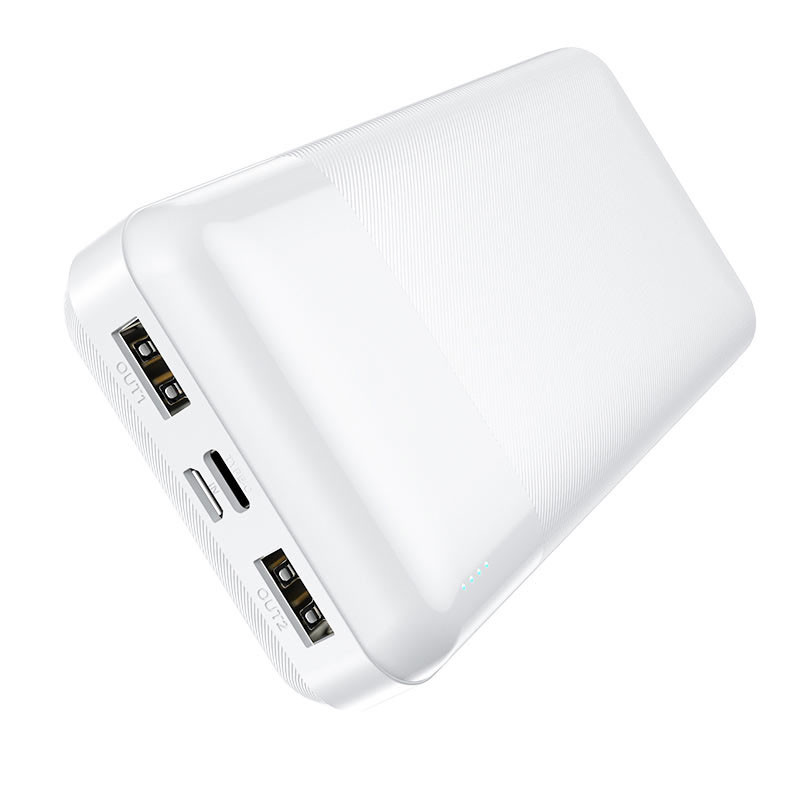 Уценка Портативное ЗУ Power Bank Hoco J72A 20000 mAh (Дефект упаковки / Белый)