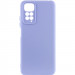 Чехол Silicone Cover Lakshmi Full Camera (AA) для Xiaomi Redmi Note 11 (Global) / Note 11S (Сиреневый / Dasheen)