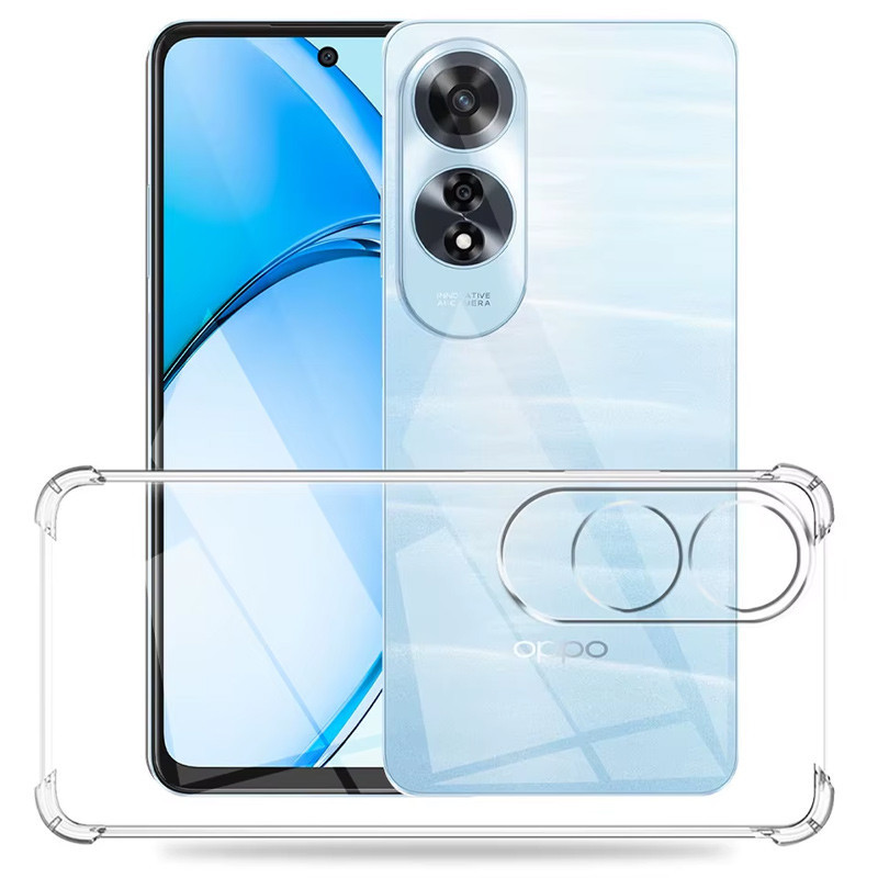 TPU чохол GETMAN Ease logo посилені кути Full Camera на Oppo A60 4G