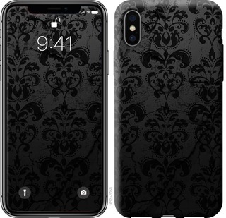 

Чохол Візерунок чорний на iPhone XS Max 672149