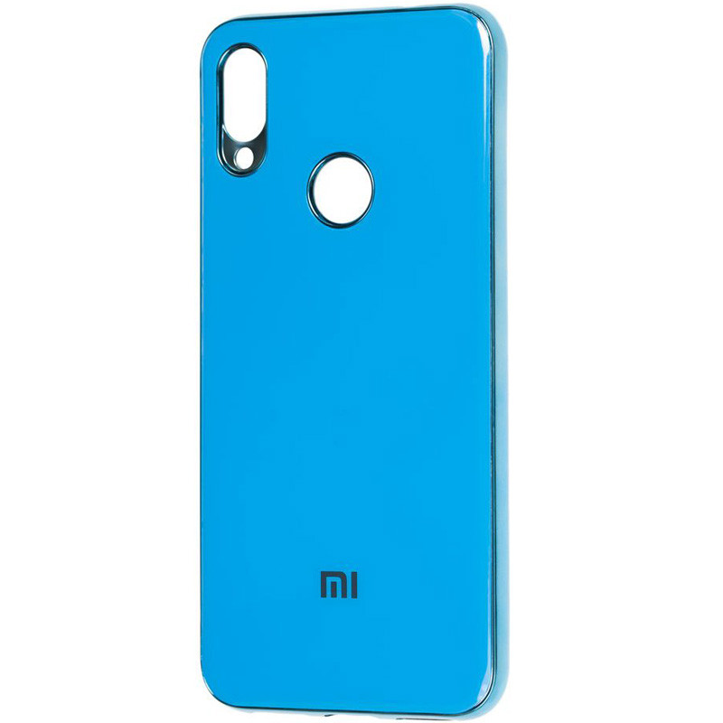 

TPU чохол GLOSSY LOGO для Xiaomi Redmi Note 7S (Блакитний) 713705