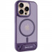 TPU+PC чехол Stand case для Apple iPhone 15 Pro Max (6.7") (Purple)