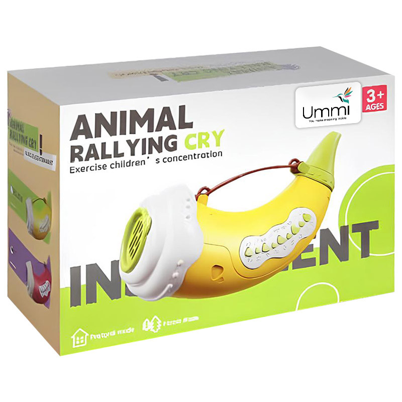 Замовити Музична інтерактивна іграшка Ummi ME-211 Animal Rallying Cry (Yellow) на vchehle.ua