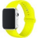 Силіконовий ремінець на Apple watch 38mm/40mm/41mm (Жовтий / Neon Yellow)