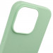 Чехол Silicone Case Full Protective (AA) NO LOGO для Apple iPhone 16 (6.1") (Зеленый / Pistachio) в магазине vchehle.ua