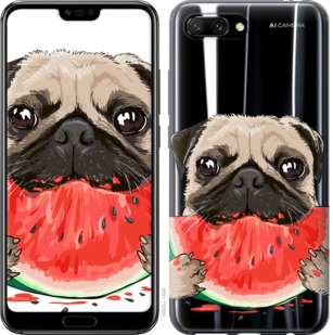 

Чохол Мопс і кавун на Huawei Honor 10 843859
