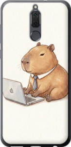 Чехол Funny Capybara CEO Working для Huawei Mate 10 Lite