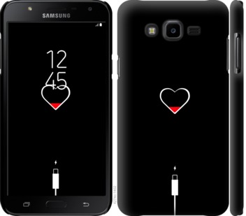 

Чохол Підзарядка серця на Samsung Galaxy J7 Neo J701F 721117