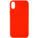 Чохол Silicone Case Full Protective (AA) NO LOGO на Apple iPhone XS Max (6.5") (Червоний / Red)