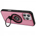 Фото TPU+Textured PC Magnet на Apple iPhone 16 Pro (6.3") (Pink) на vchehle.ua