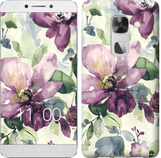

Чехол Цветы акварелью для LeTV LeEco Le Max 2 297066