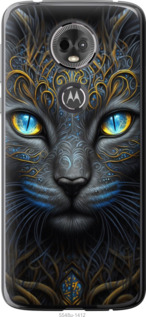 Чохол Узорчата кішка на Motorola Moto E5 Plus