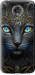 Чохол Узорчата кішка на Motorola Moto E5 Plus