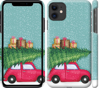 

Чехол Машина с подарками для iPhone 11 867233