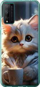 Чехол White cat для Huawei Honor Play 4T Pro