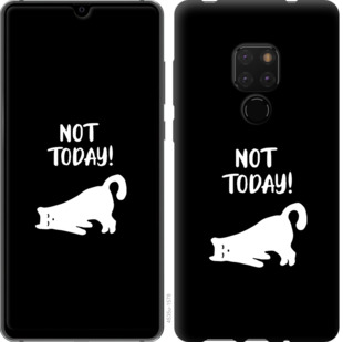 

Чехол Уставший кот для Huawei Mate 20 874533