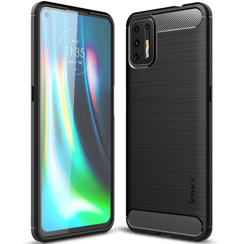 

TPU чохол iPaky Slim Series на Motorola Moto G9 Plus (Чорний) 1068866