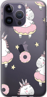 Чехол Единорожки для iPhone 14 Pro Max