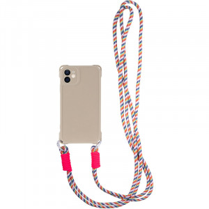Чехол TPU CrossBody with straps для Apple iPhone 11 (6.1")