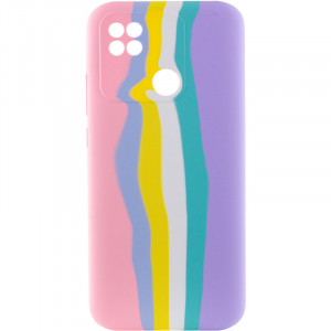 Чехол Silicone Cover Full Rainbow without logo для Xiaomi Redmi 9C
