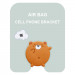Держатель для телефона Popsocket Air Bag (Happy Bear)